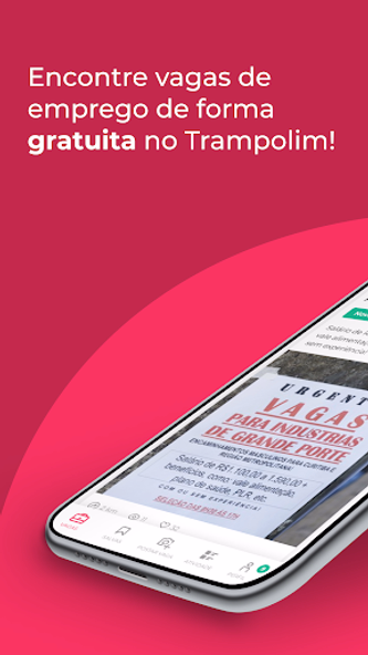 Trampolim - Vagas de emprego Screenshot 1 - AppWisp.com Trampolim - Vagas de emprego Screenshot 1 - AppWisp.com