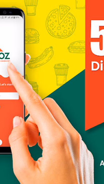 ZAAROZ All in One Delivery App Screenshot 1 - AppWisp.com