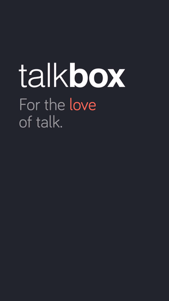 Talkbox Messenger Screenshot 1 - AppWisp.com Talkbox Messenger Screenshot 1 - AppWisp.com