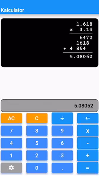 Kalculator Screenshot 3 - AppWisp.com Kalculator Screenshot 3 - AppWisp.com