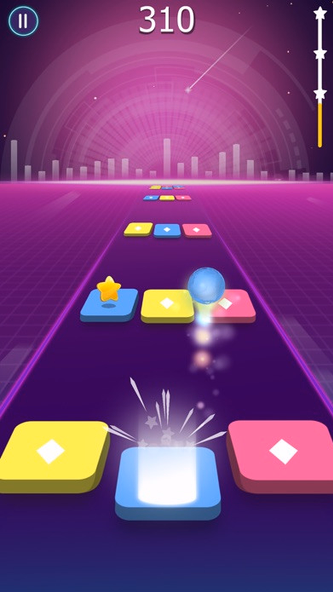 Beat Ball: Dancing Color Hop Screenshot 1 - AppWisp.com Beat Ball: Dancing Color Hop Screenshot 1 - AppWisp.com
