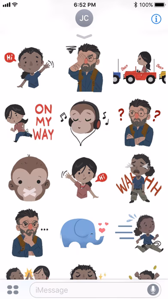 Uncharted: The Lost Legacy Stickers Screenshot 2 - AppWisp.com Uncharted: The Lost Legacy Stickers Screenshot 2 - AppWisp.com