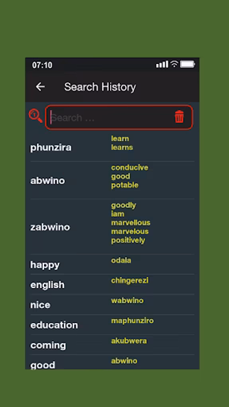 English to Chichewa Dictionary Screenshot 2 - AppWisp.com English to Chichewa Dictionary Screenshot 2 - AppWisp.com