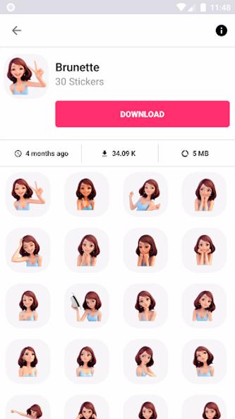 3D Emojis Stickers - WASticker Screenshot 2 - AppWisp.com 3D Emojis Stickers - WASticker Screenshot 2 - AppWisp.com