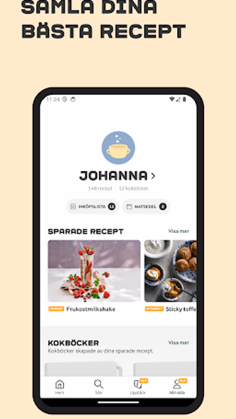 Arla Mat - Recept Screenshot 2 - AppWisp.com