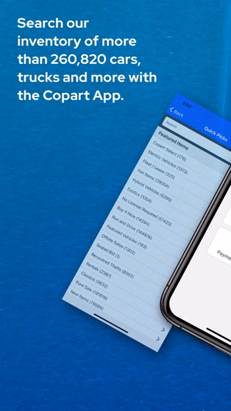 Copart - Online Auto Auctions Screenshot 1 - AppWisp.com Copart - Online Auto Auctions Screenshot 1 - AppWisp.com