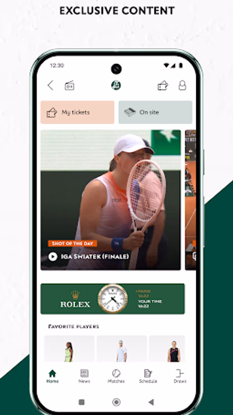 Roland-Garros Official Screenshot 4 - AppWisp.com Roland-Garros Official Screenshot 4 - AppWisp.com