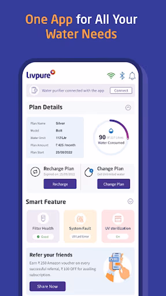 Livpure Smart Screenshot 2 - AppWisp.com Livpure Smart Screenshot 2 - AppWisp.com