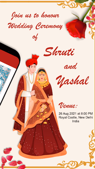 Wedding Invitation Card Maker Screenshot 2 - AppWisp.com Wedding Invitation Card Maker Screenshot 2 - AppWisp.com