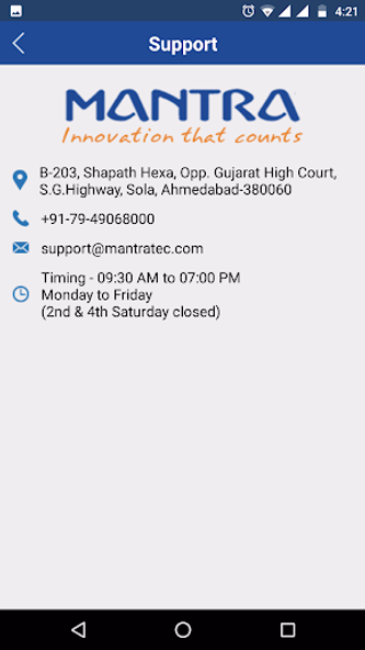 Mantra RD Service Screenshot 3 - AppWisp.com Mantra RD Service Screenshot 3 - AppWisp.com