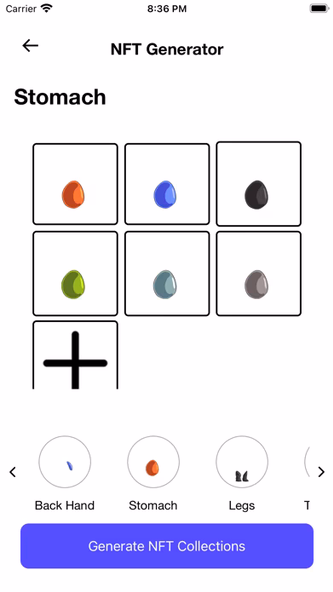NFT Art Generator Screenshot 3 - AppWisp.com NFT Art Generator Screenshot 3 - AppWisp.com