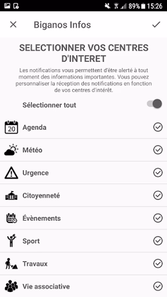 Biganos Infos Screenshot 3 - AppWisp.com Biganos Infos Screenshot 3 - AppWisp.com