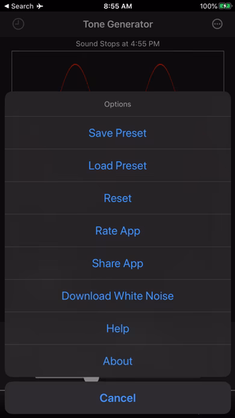 Tone Generator: Audio Sound Hz Screenshot 4 - AppWisp.com Tone Generator: Audio Sound Hz Screenshot 4 - AppWisp.com