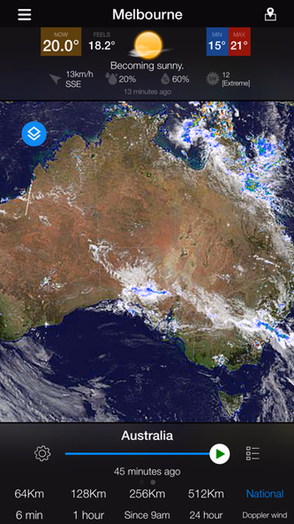 AUS Radar: WeatherAlert Screenshot 3 - AppWisp.com AUS Radar: WeatherAlert Screenshot 3 - AppWisp.com