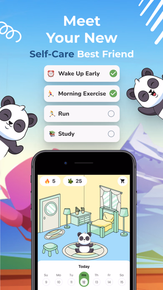 Cub: Self Care Pet & Focus Screenshot 1 - AppWisp.com Cub: Self Care Pet & Focus Screenshot 1 - AppWisp.com