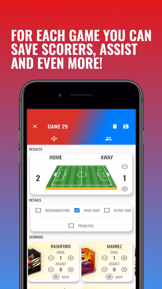 FUT Scoreboard - Track & Alert Screenshot 4 - AppWisp.com FUT Scoreboard - Track & Alert Screenshot 4 - AppWisp.com