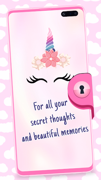 Unicorn Diary With Lock Screenshot 1 - AppWisp.com Unicorn Diary With Lock Screenshot 1 - AppWisp.com
