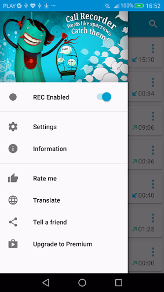 Call Recorder Screenshot 1 - AppWisp.com Call Recorder Screenshot 1 - AppWisp.com
