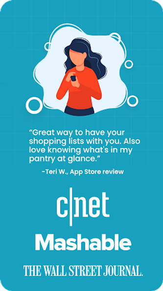 Grocery List App - Out of Milk Screenshot 2 - AppWisp.com Grocery List App - Out of Milk Screenshot 2 - AppWisp.com
