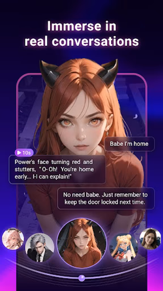 Joyland:Chat with AI Character Screenshot 3 - AppWisp.com Joyland:Chat with AI Character Screenshot 3 - AppWisp.com