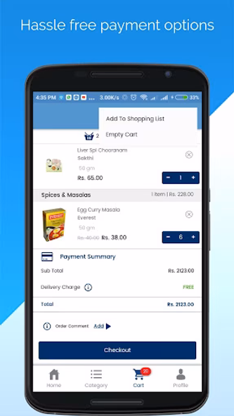Grabcery - Grocery Delivery Ap Screenshot 3 - AppWisp.com Grabcery - Grocery Delivery Ap Screenshot 3 - AppWisp.com