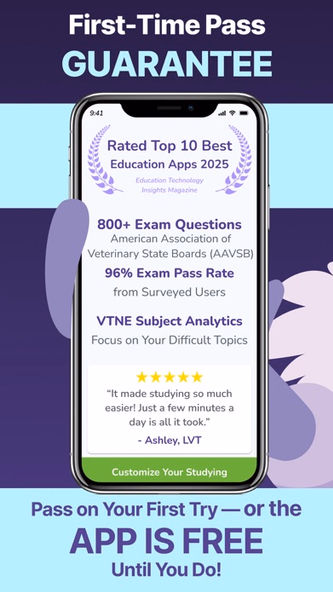VTNE Exam Prep 2025 | Vet Tech Screenshot 1 - AppWisp.com VTNE Exam Prep 2025 | Vet Tech Screenshot 1 - AppWisp.com