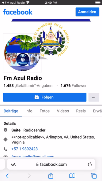 FM Azul Radio Screenshot 3 - AppWisp.com FM Azul Radio Screenshot 3 - AppWisp.com
