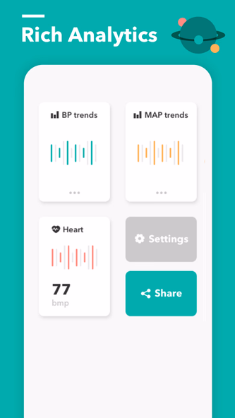 Blood Pressure App ++ Screenshot 4 - AppWisp.com Blood Pressure App ++ Screenshot 4 - AppWisp.com