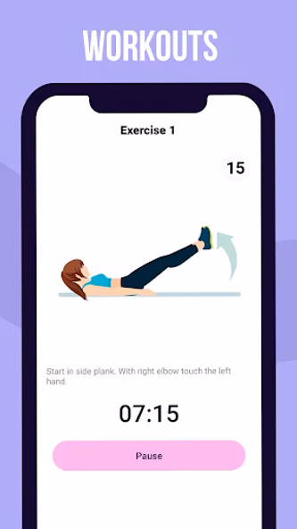 Abs Workout Screenshot 1 - AppWisp.com Abs Workout Screenshot 1 - AppWisp.com