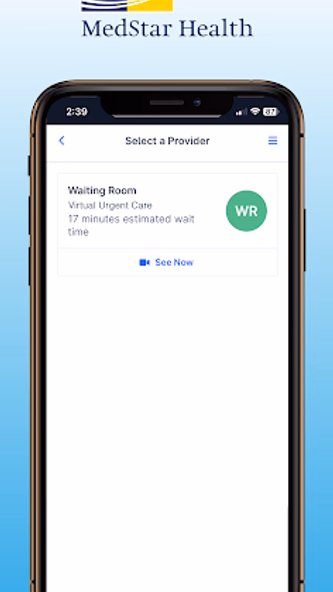 MedStar eVisit – Telehealth Screenshot 2 - AppWisp.com MedStar eVisit – Telehealth Screenshot 2 - AppWisp.com