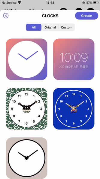 My widget clock + Screenshot 2 - AppWisp.com My widget clock + Screenshot 2 - AppWisp.com