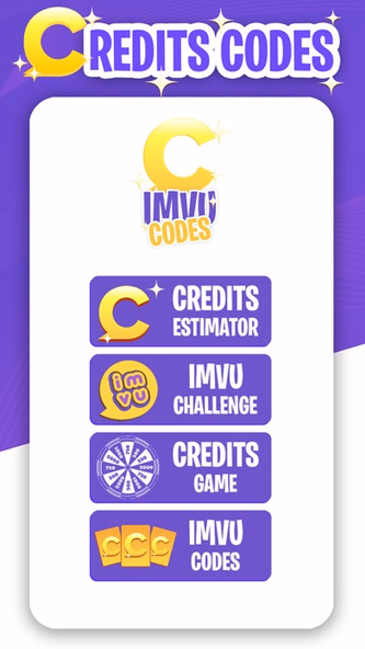 Credits Codes for IMVU Screenshot 1 - AppWisp.com Credits Codes for IMVU Screenshot 1 - AppWisp.com