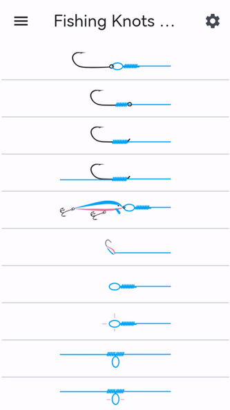 Fishing Knots FishPlanetApps Screenshot 1 - AppWisp.com Fishing Knots FishPlanetApps Screenshot 1 - AppWisp.com