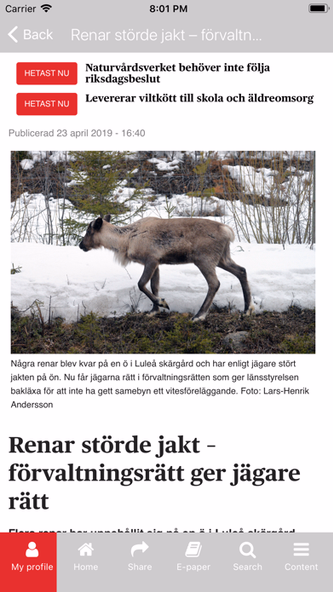 Svensk Jakt Screenshot 3 - AppWisp.com Svensk Jakt Screenshot 3 - AppWisp.com