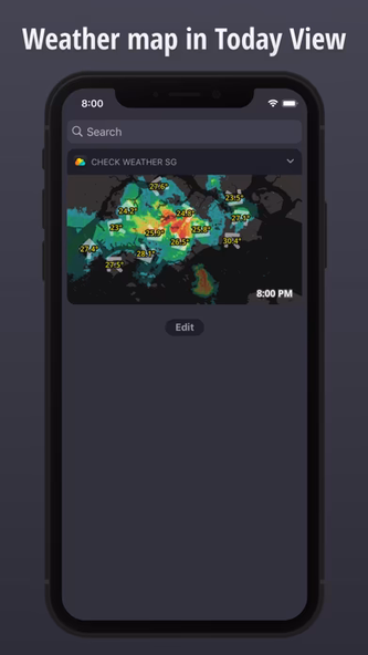 Check Weather SG Screenshot 3 - AppWisp.com Check Weather SG Screenshot 3 - AppWisp.com