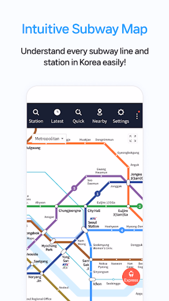 Smarter Subway – Korean subway Screenshot 3 - AppWisp.com Smarter Subway – Korean subway Screenshot 3 - AppWisp.com