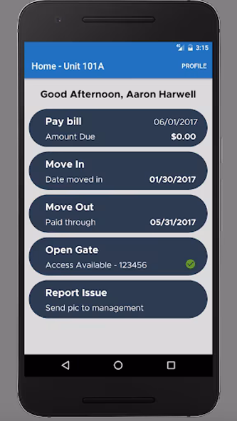 White Oaks Mini Storage Screenshot 2 - AppWisp.com White Oaks Mini Storage Screenshot 2 - AppWisp.com