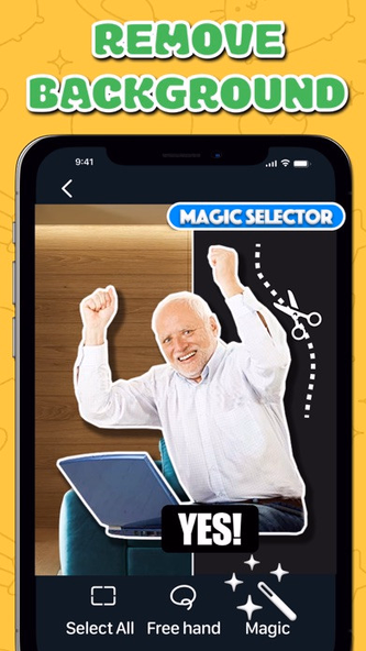 AI Sticker Maker For WhatsApp Screenshot 3 - AppWisp.com AI Sticker Maker For WhatsApp Screenshot 3 - AppWisp.com