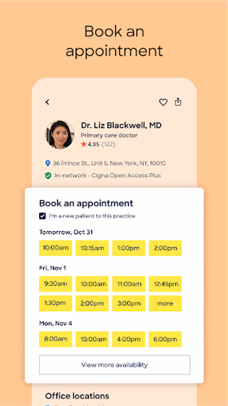 Zocdoc - Find and book doctors Screenshot 4 - AppWisp.com Zocdoc - Find and book doctors Screenshot 4 - AppWisp.com