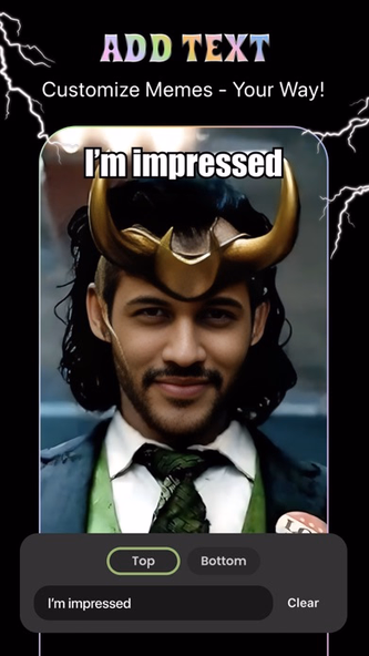MemeMe: Face Swap Meme Maker Screenshot 4 - AppWisp.com MemeMe: Face Swap Meme Maker Screenshot 4 - AppWisp.com
