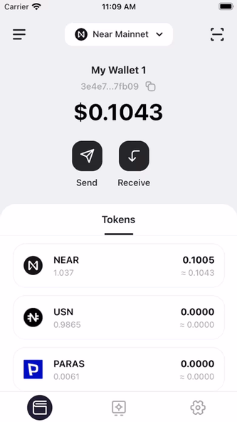 Sender: Blockchain Wallet Screenshot 3 - AppWisp.com