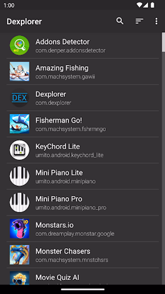 Dexplorer Screenshot 1 - AppWisp.com Dexplorer Screenshot 1 - AppWisp.com