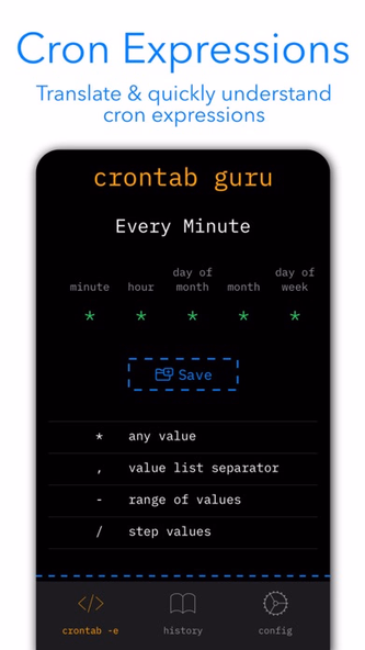 Cron Guru Screenshot 1 - AppWisp.com Cron Guru Screenshot 1 - AppWisp.com