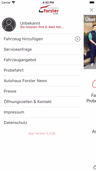 Automobile Andreas Forster e.K Screenshot 2 - AppWisp.com Automobile Andreas Forster e.K Screenshot 2 - AppWisp.com