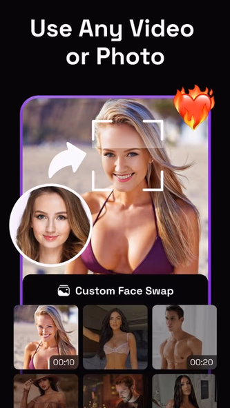 Face Swap: Photo + Video Maker Screenshot 3 - AppWisp.com Face Swap: Photo + Video Maker Screenshot 3 - AppWisp.com