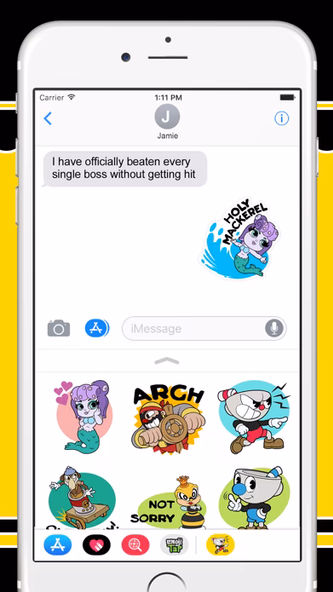 Cuphead Stickers Screenshot 2 - AppWisp.com Cuphead Stickers Screenshot 2 - AppWisp.com