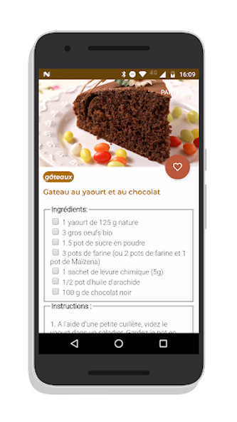 Pâtisserie AZ: Recettes facile Screenshot 4 - AppWisp.com Pâtisserie AZ: Recettes facile Screenshot 4 - AppWisp.com
