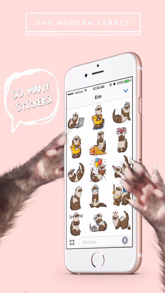Ferret Stickers Screenshot 2 - AppWisp.com Ferret Stickers Screenshot 2 - AppWisp.com