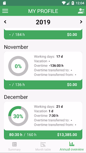 Working Timer - Timesheet Screenshot 3 - AppWisp.com Working Timer - Timesheet Screenshot 3 - AppWisp.com