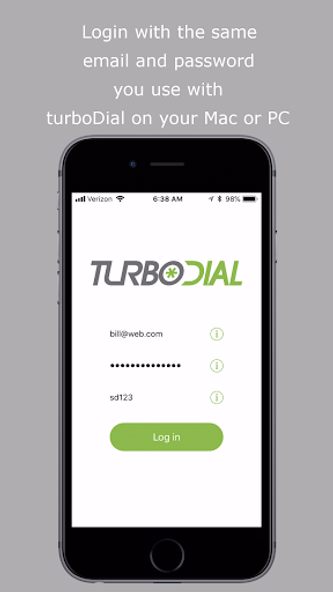 turboDial Mobile Screenshot 1 - AppWisp.com turboDial Mobile Screenshot 1 - AppWisp.com